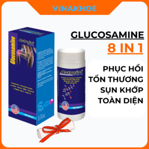 glucosamin, collagen tuyp 2, MSM, Canxi, vitamin d, vitamin, khang viem, phuc hoi sun khop