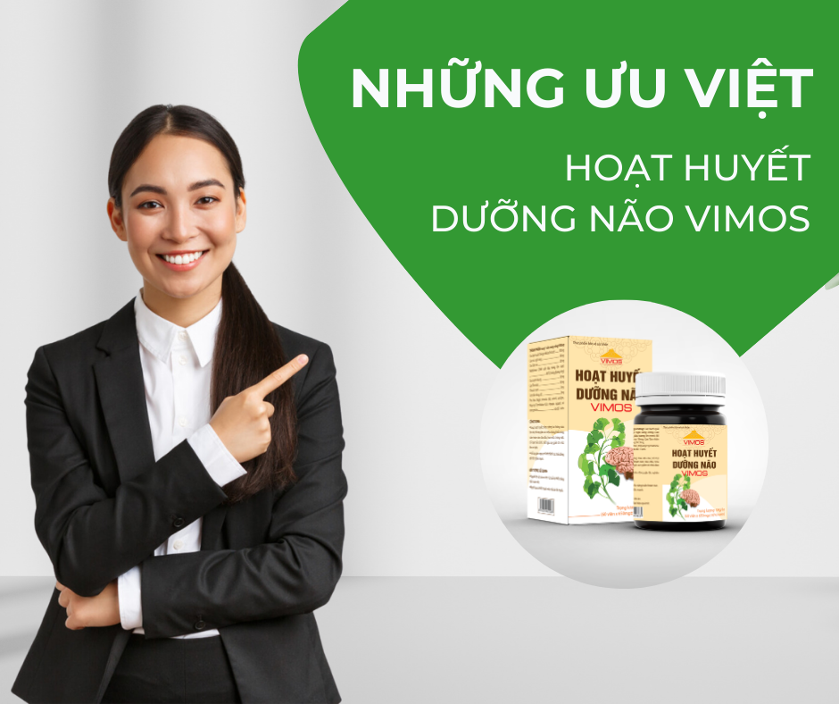 những ưu việt của hoạt huyết dưỡng não vimos